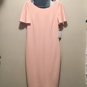 Calvin Klein Women’s Flutter Sleeve Sheath Dress